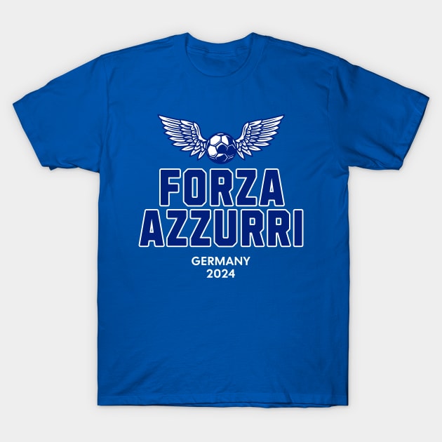 Forza Azzurri Germany 2024 T-Shirt by Kicosh